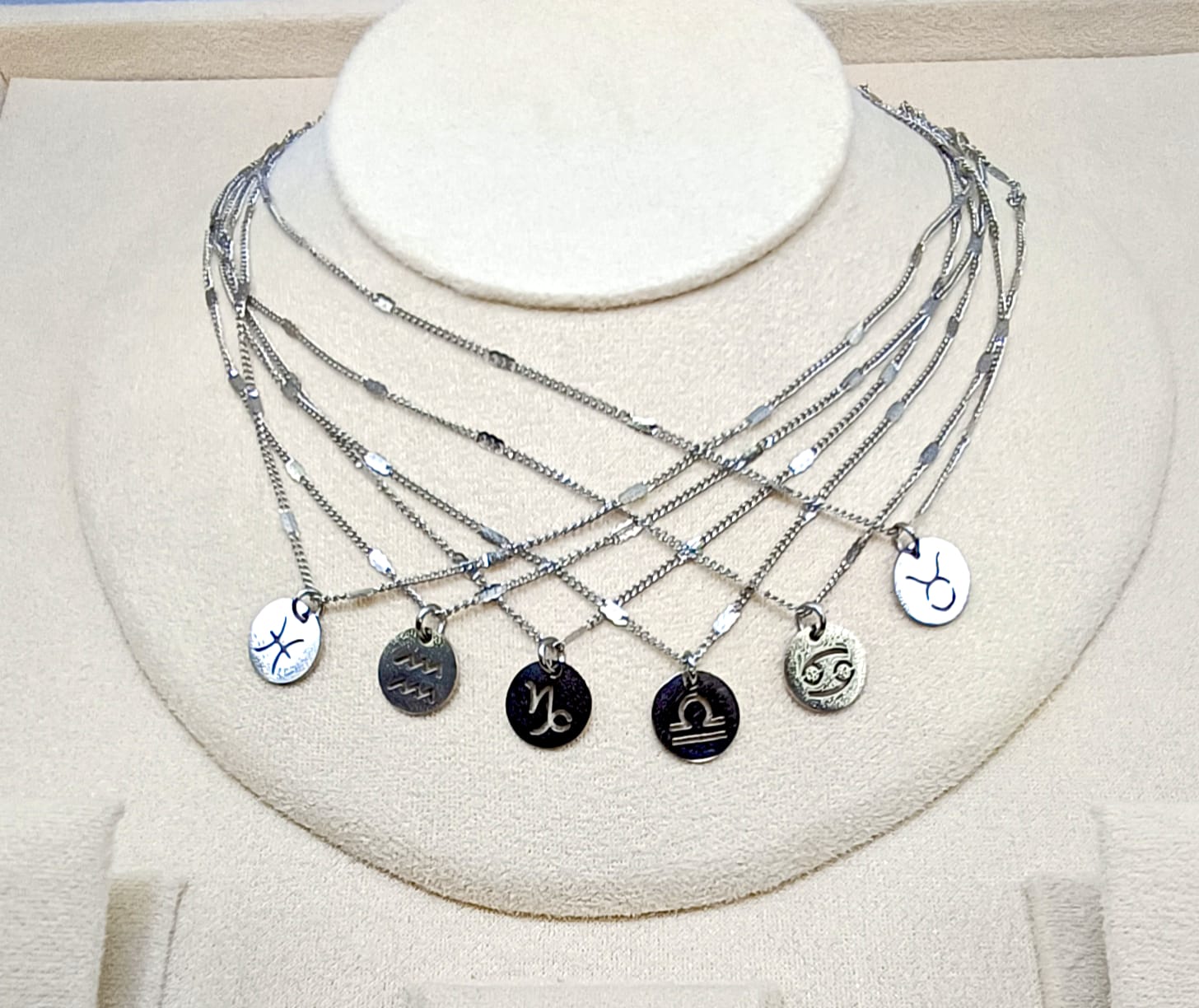 COLLANA "COSTELLAZIONE DI LUCE" SILVER