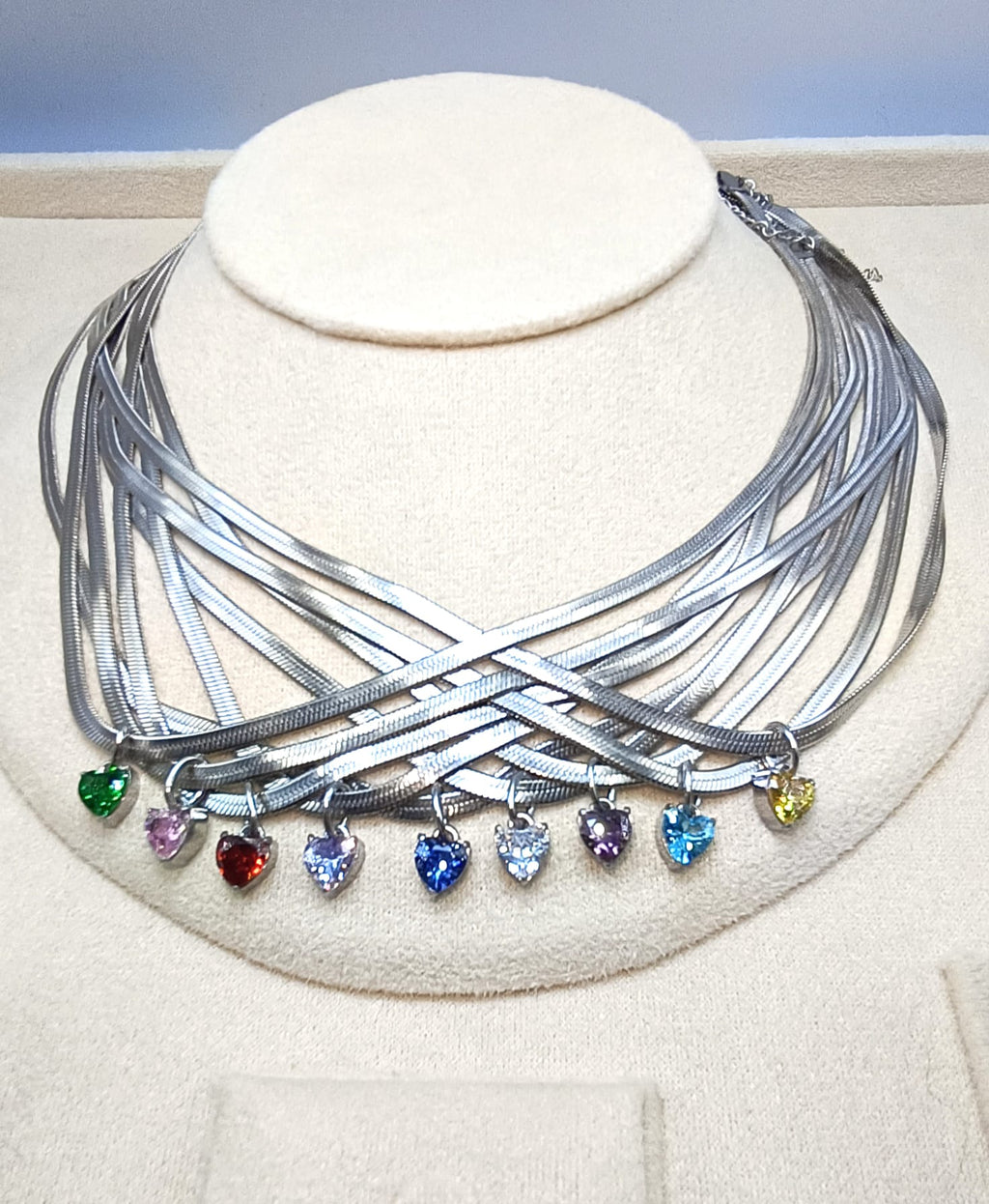 COLLANA CUORE DI LUCE SILVER (FIRMA DI LUCE)