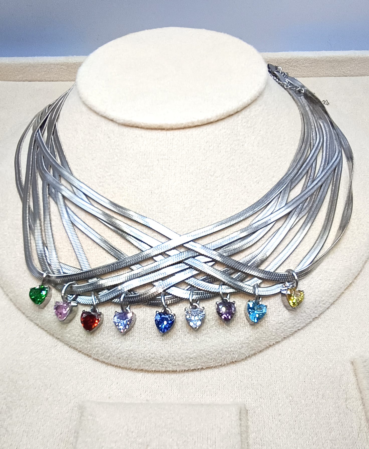 COLLANA CUORE DI LUCE SILVER (FIRMA DI LUCE)