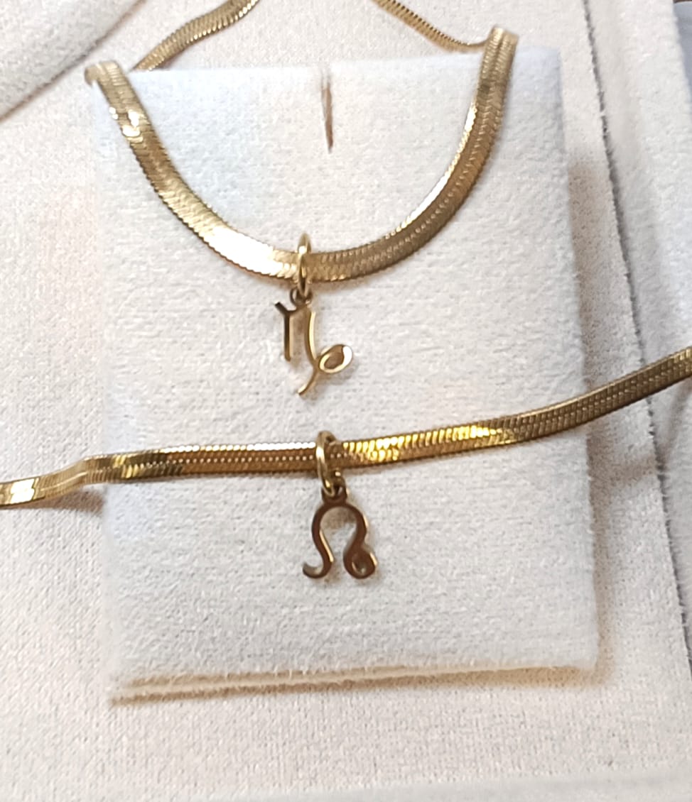 COLLANA ZODIACO  GOLD ( LINEA FIRMA DI LUCE)