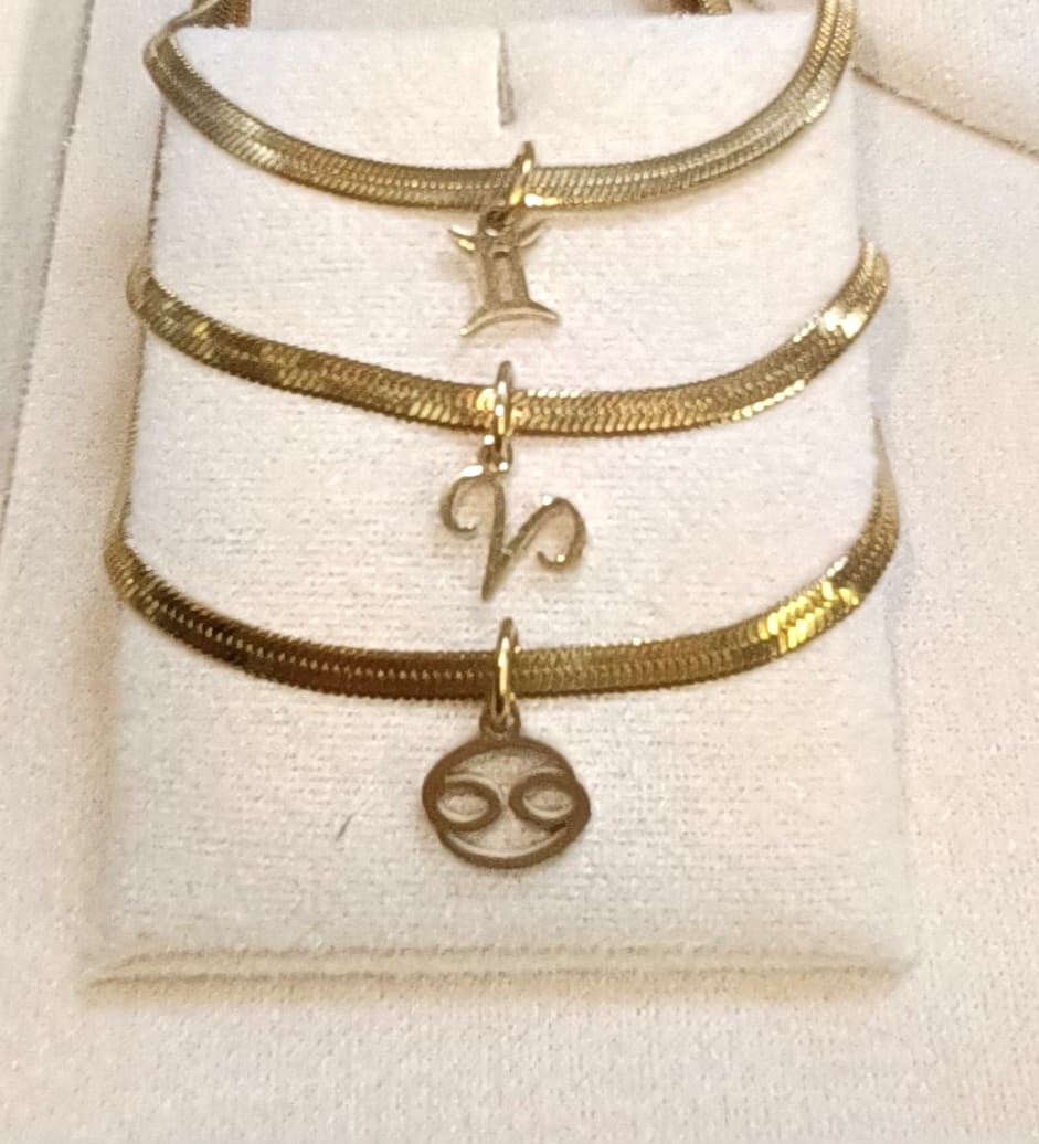 COLLANA ZODIACO  GOLD ( LINEA FIRMA DI LUCE)
