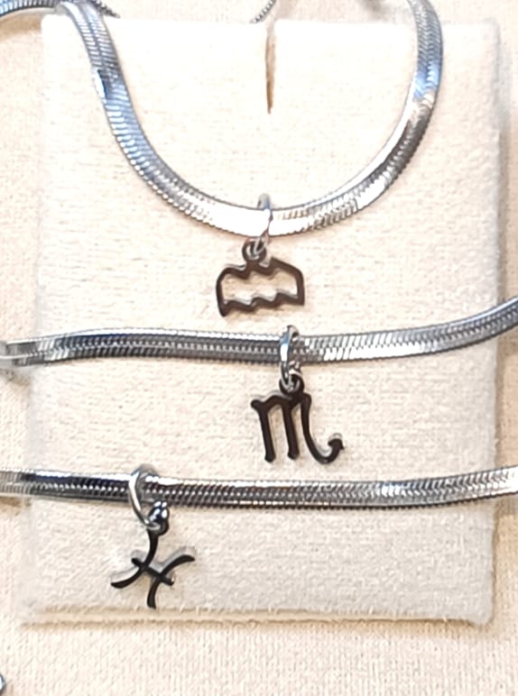 COLLANA ZODIACO SILVER ( LINEA FIRMA DI LUCE)