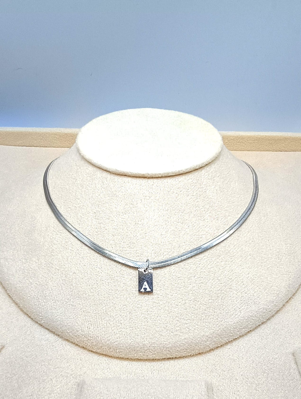 COLLANA INIZIALE TAG SILVER (FIRMA DI LUCE)