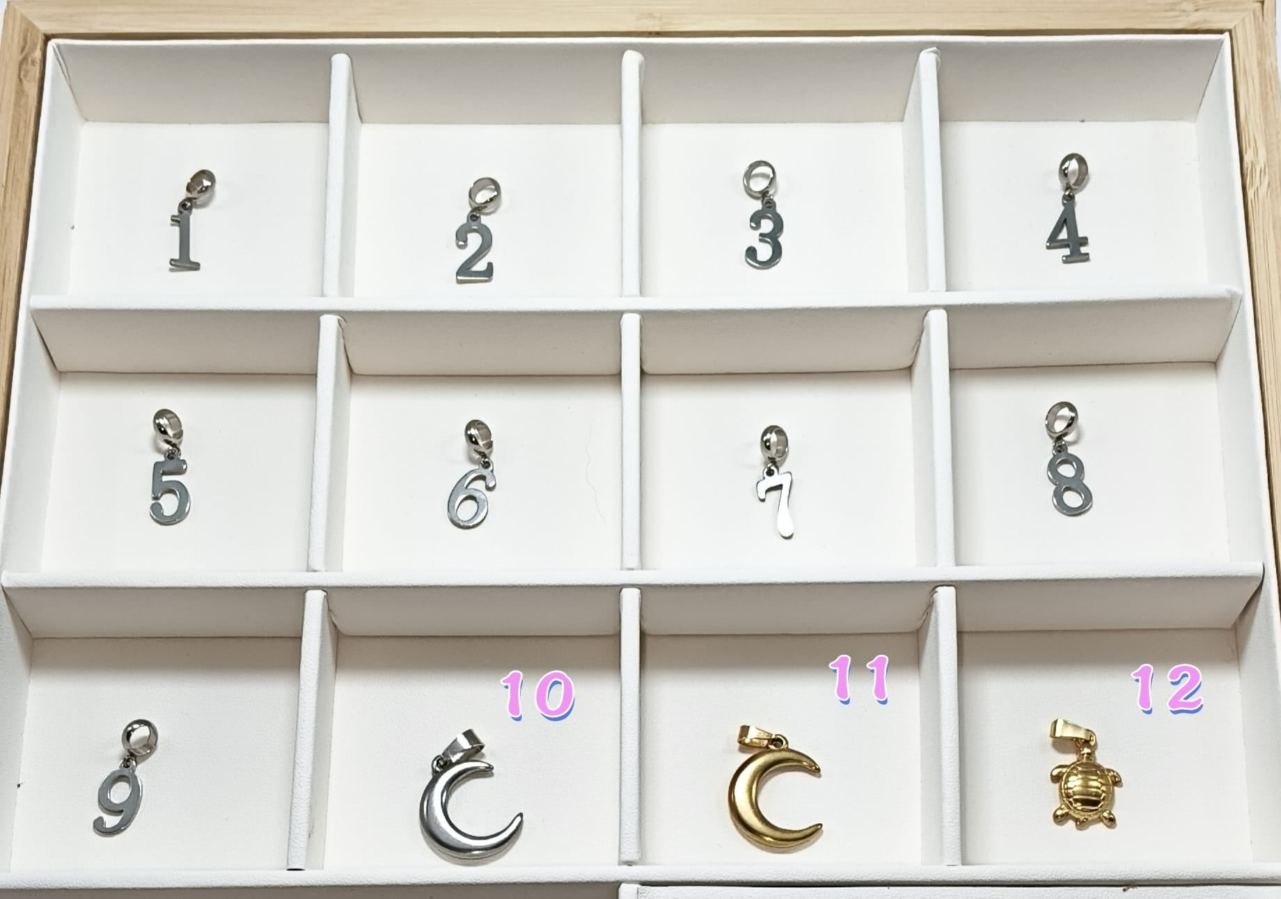 CHARMS IN ACCIAIO INOSSIDABILE