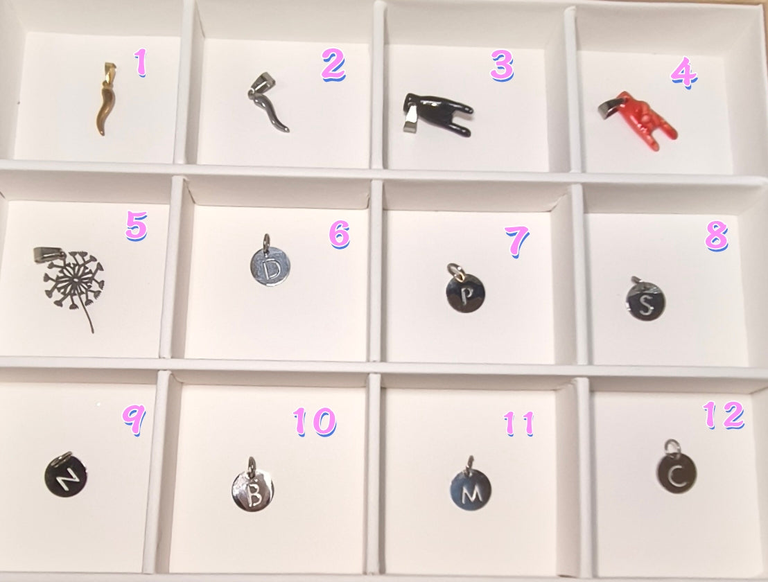 CHARMS IN ACCIAIO INOSSIDABILE