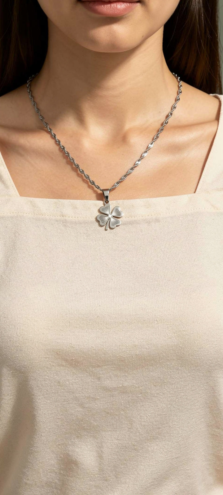 COLLANA QUADRIFOGLIO