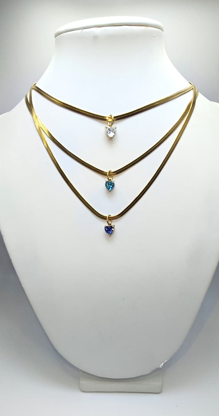 COLLANA CUORE DI LUCE GOLD (FIRMA DI LUCE)