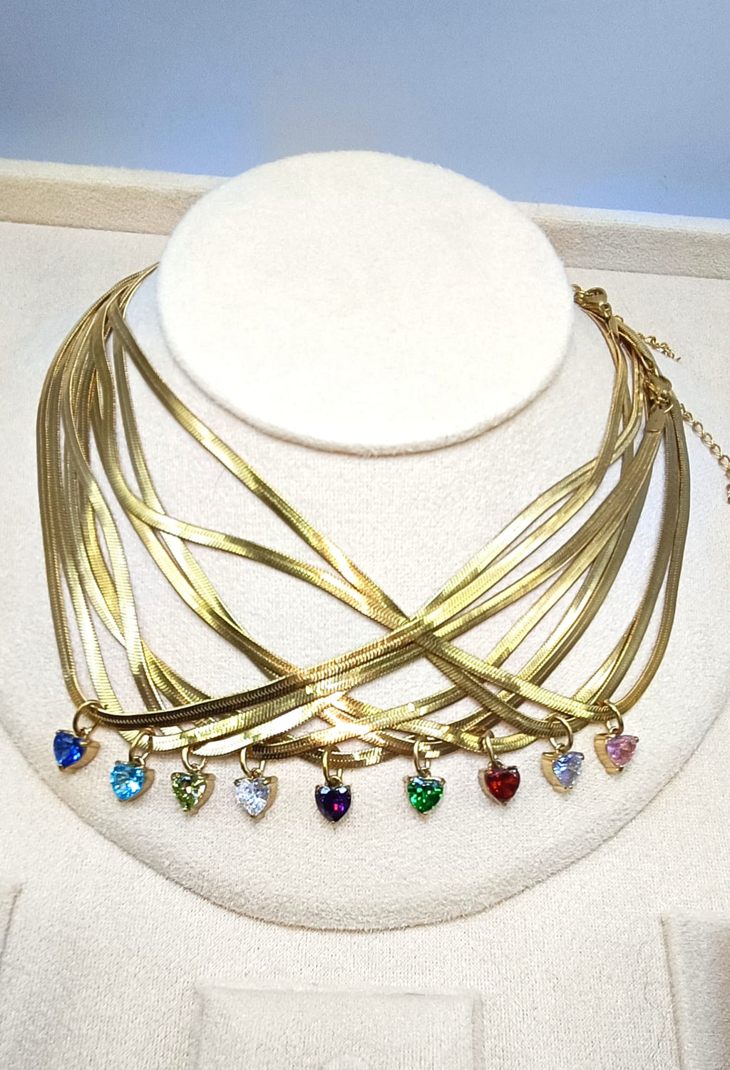 COLLANA CUORE DI LUCE GOLD (FIRMA DI LUCE)