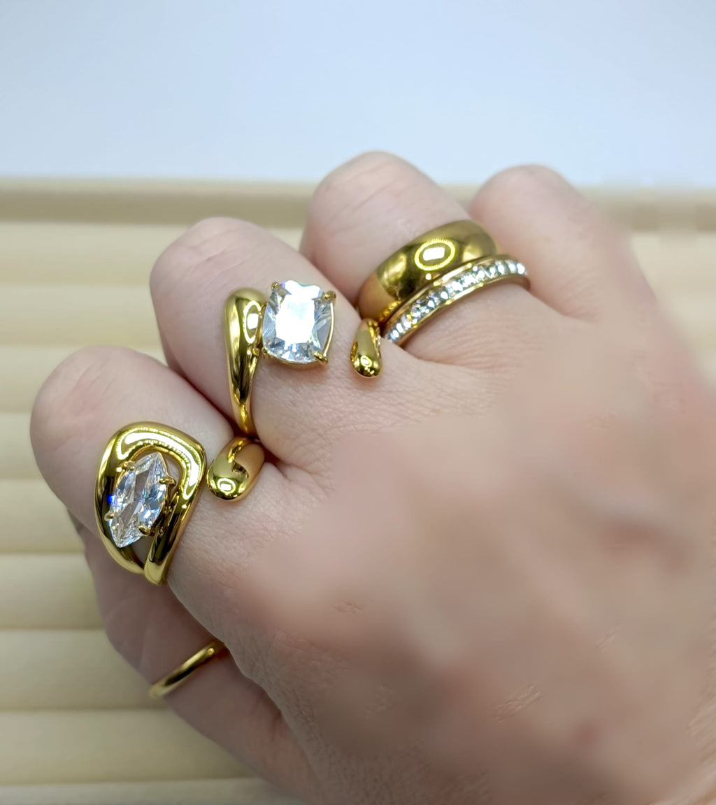 ANELLI " INSIEME" GOLD