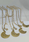 COLLANA EXCLAMO - CODICE LUNA - BIG GOLD