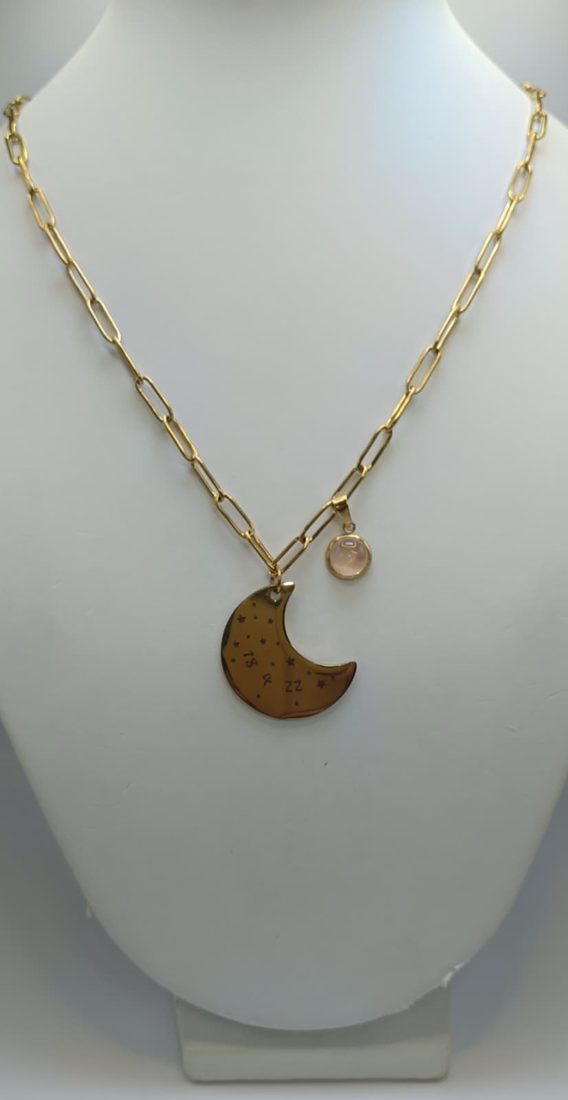 COLLANA EXCLAMO - CODICE LUNA - BIG GOLD
