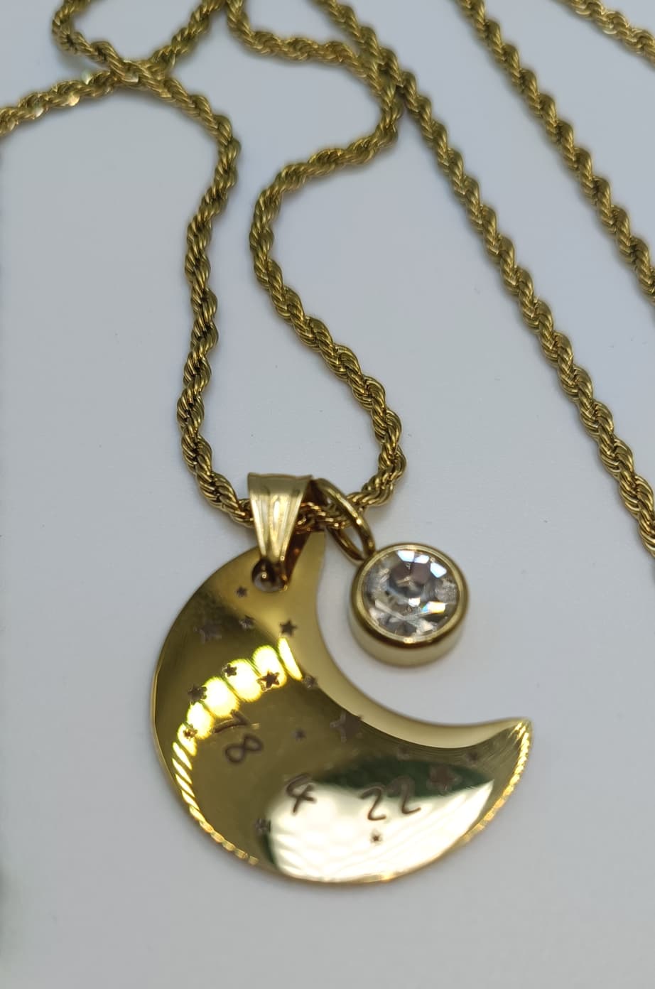 COLLANA EXCLAMO - CODICE LUNA - SMALL GOLD