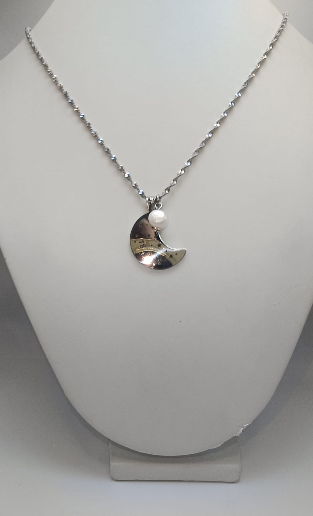 COLLANA EXCLAMO - CODICE LUNA - SMALL SILVER