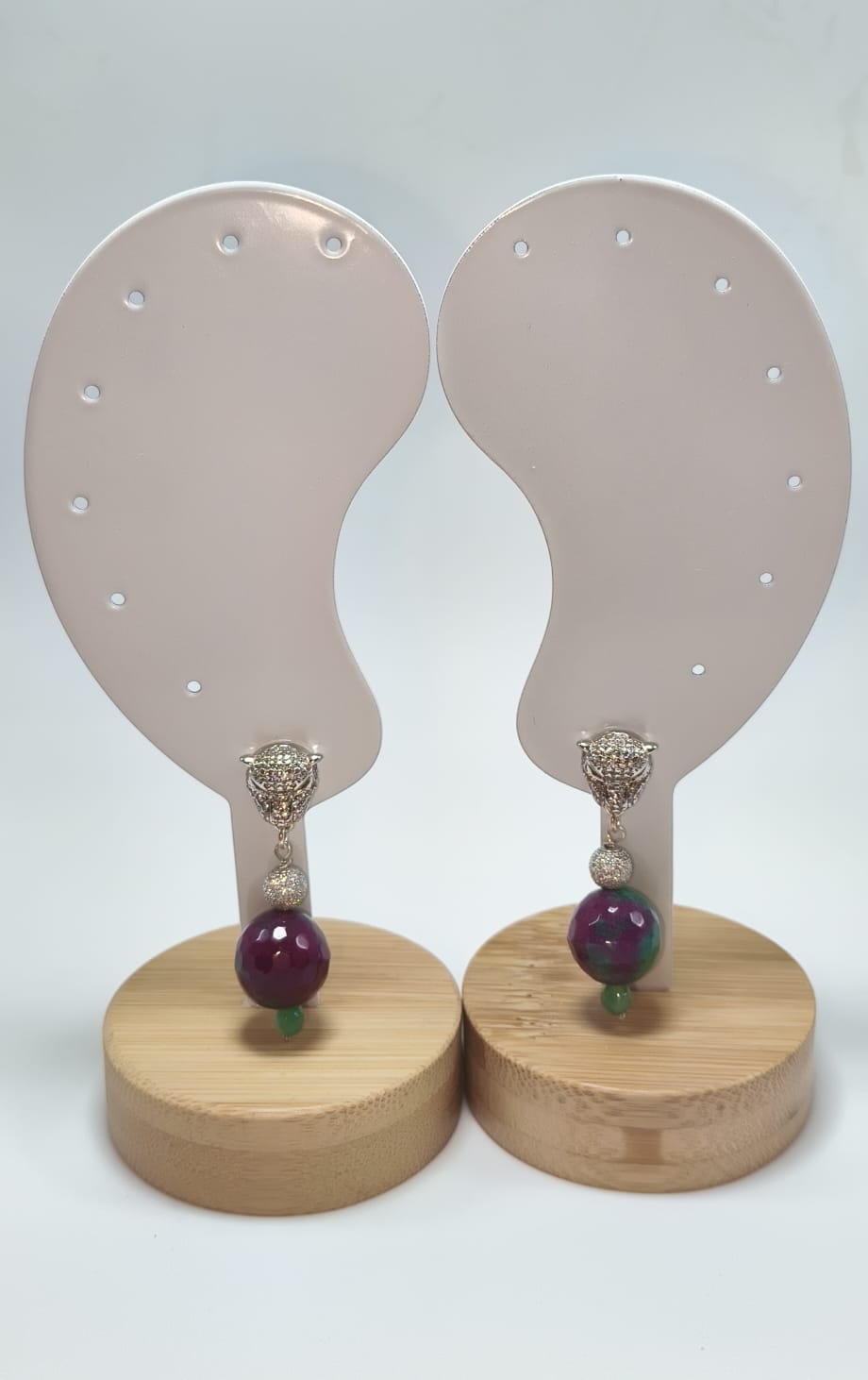 ORECCHINI "PHANTERA" IN ARGENTO 925