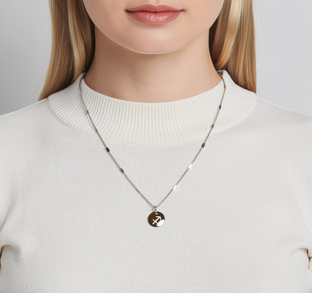 COLLANA "COSTELLAZIONE DI LUCE" SILVER